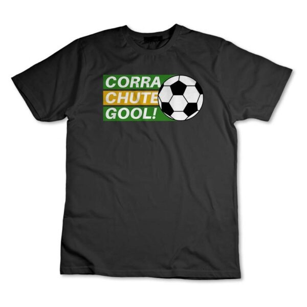 Camisa Camiseta Futebol, Corra, Chute, Gol