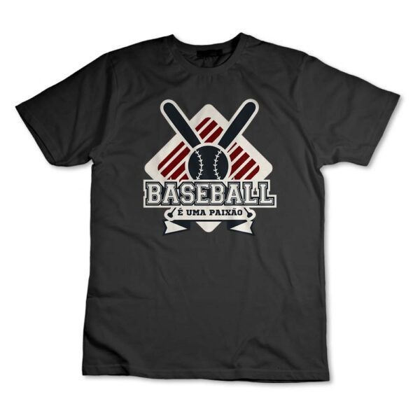 Camisa Camiseta Baseball É Uma Paixão Esporte