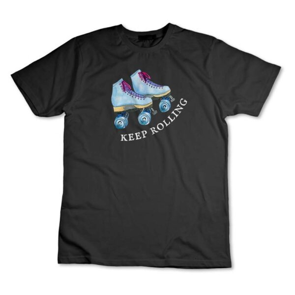 Camisa Camiseta Patins Keep Rolling