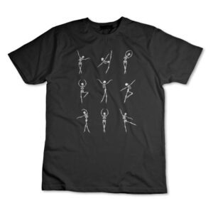 Camisa Camiseta Ballet, Bailarina, Balé Dança