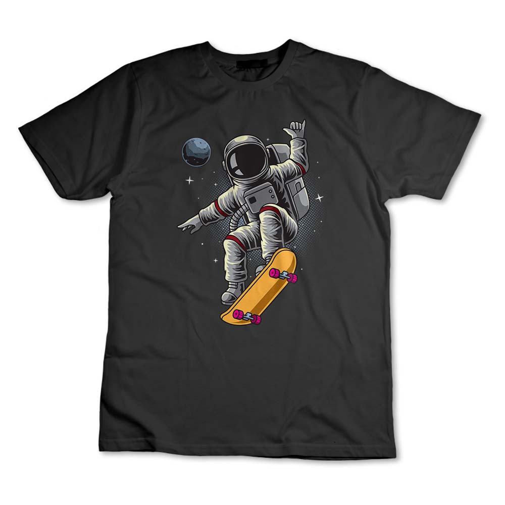 Camisa Camiseta Astronauta Skatista, Skate, Skateboard Esporte